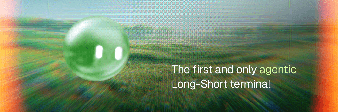 The first and only agentic Long-Short terminal